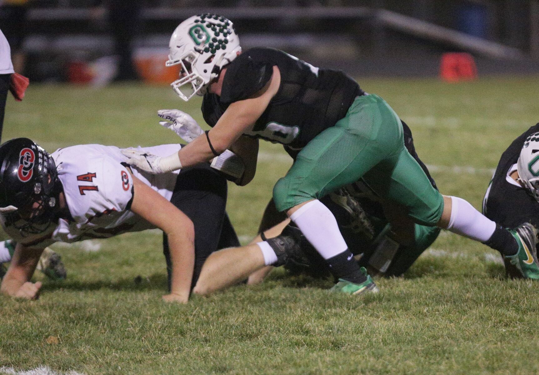 Osage football vs Clarion-Goldfield-Dows -